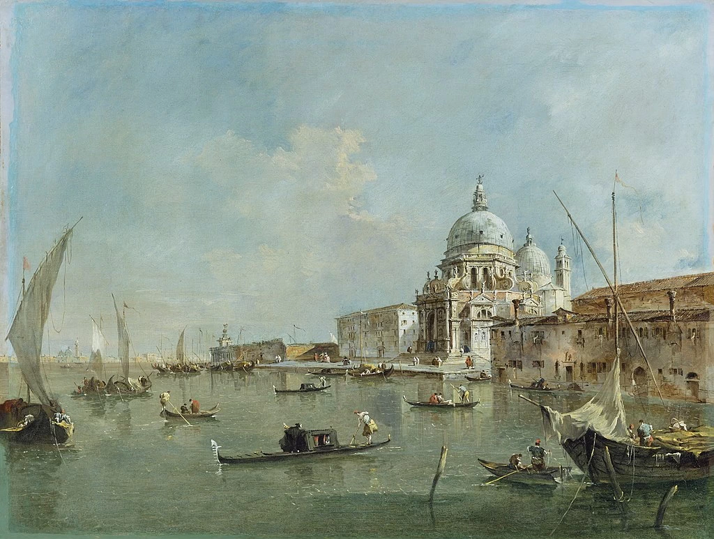 Veduta di Santa Maria della Salute e la Dogana - Wallace Collection
